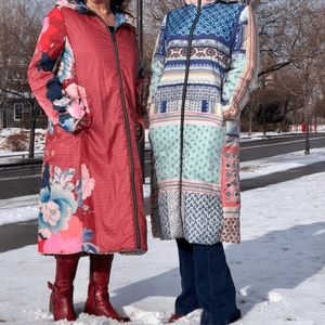 NEW! Johnny Was Hooded Reversible Park Size Medium